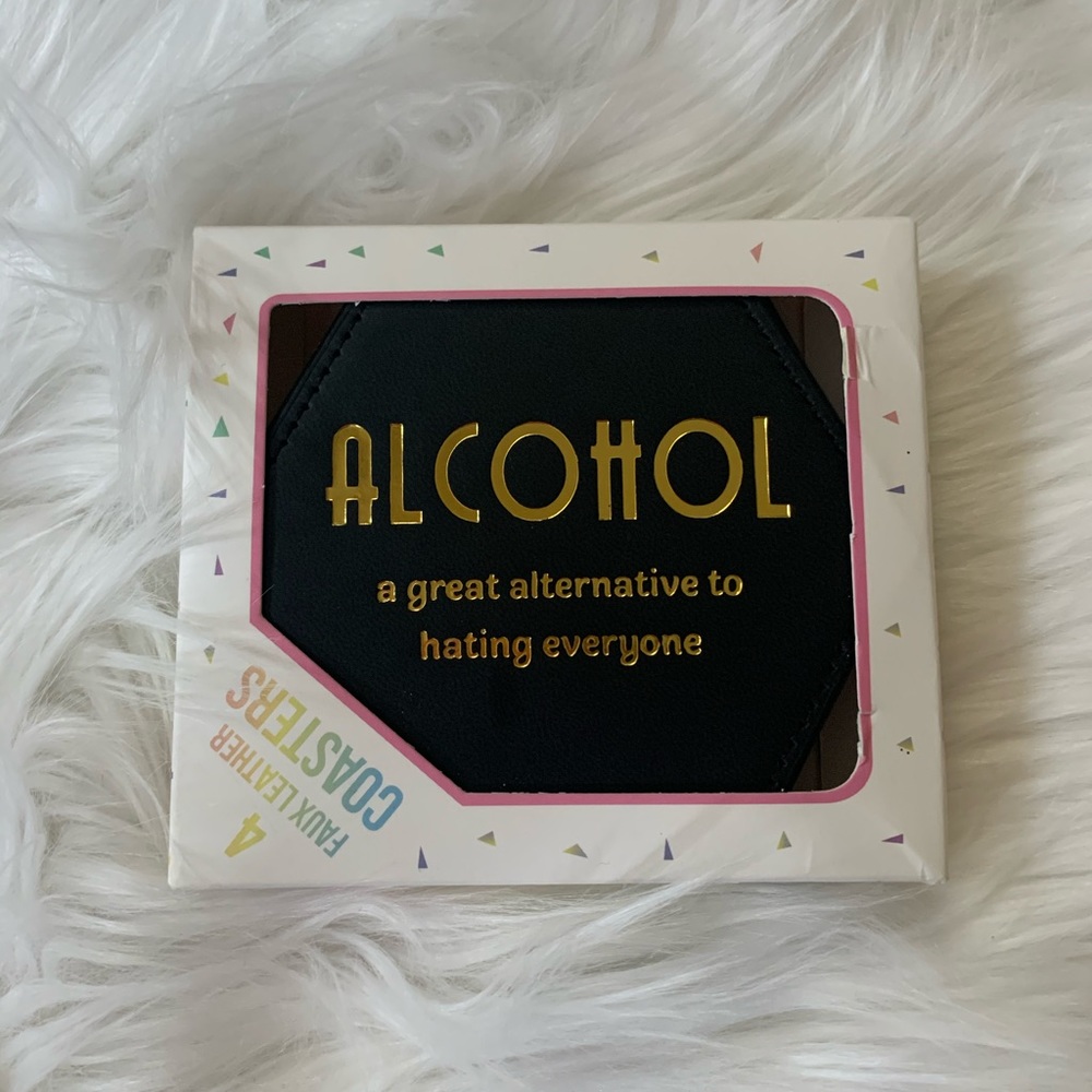 NWT Alcohol Coasters